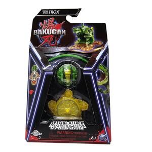 Bakugan, Special Attack Trox Customizable Action Figure and Trading Cards NWT